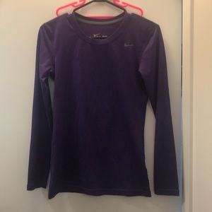 Long sleeve athletic top